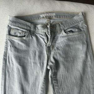 J Brand low-rise straight leg jeans